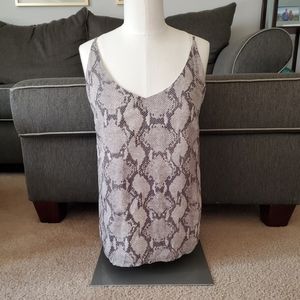 Banana Republic Snakeskin Print Cami Size XS